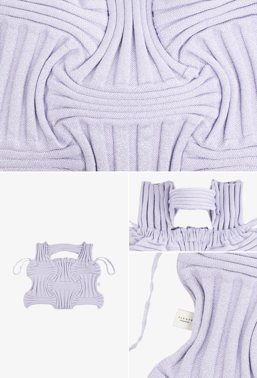 (2026新色) PLEATSMAMA 大手挽袋閃閃款 Big Bow Bag Glitter (6色選擇)