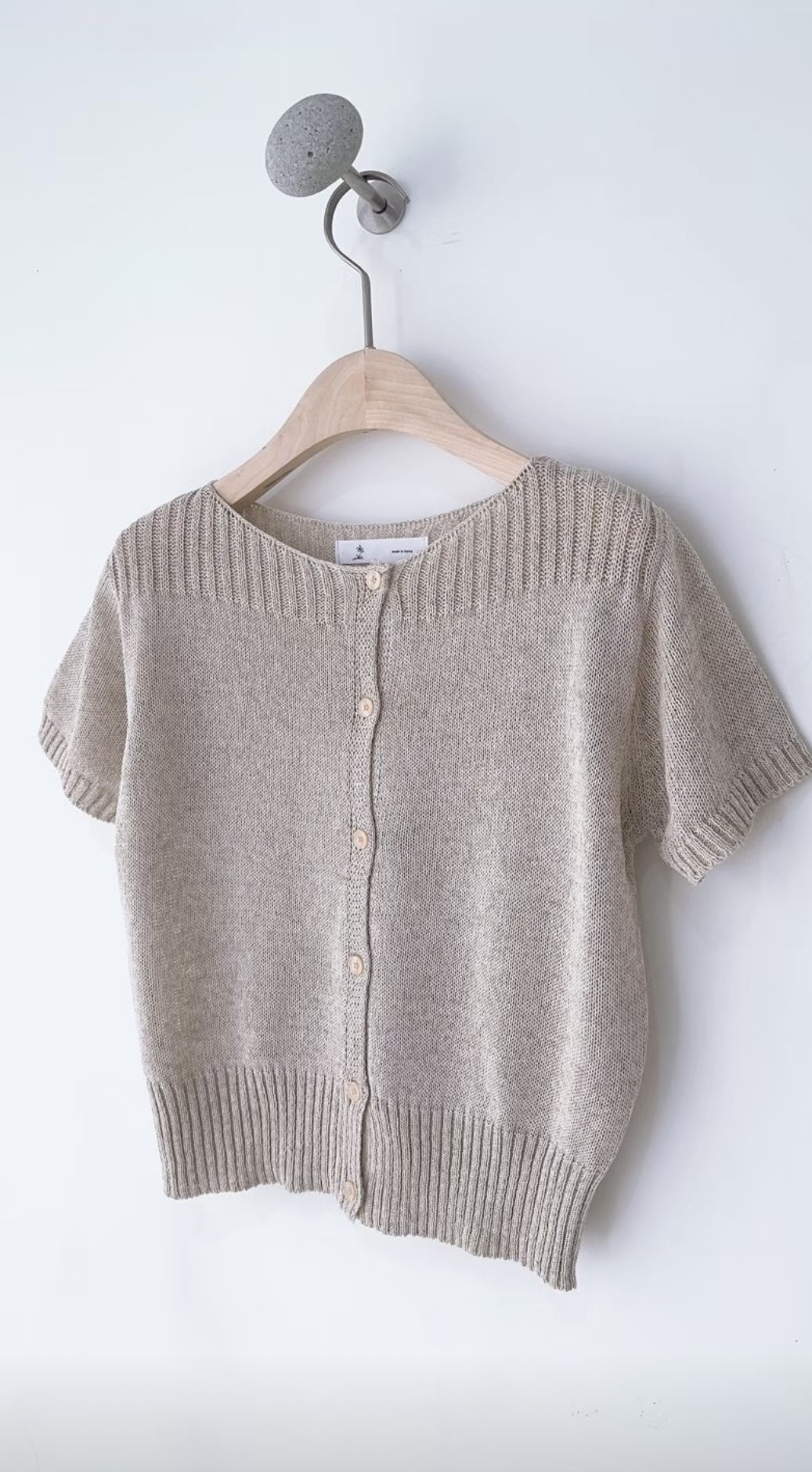 ❥ 文 青 針 織 上 衣 。