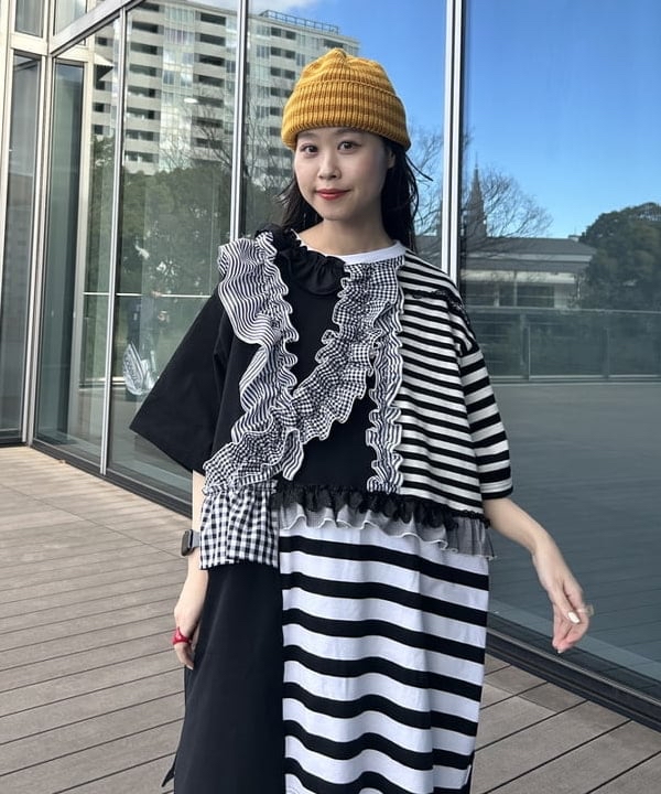 日本製TORI-TO x BEAMS JAPAN 拼款衫