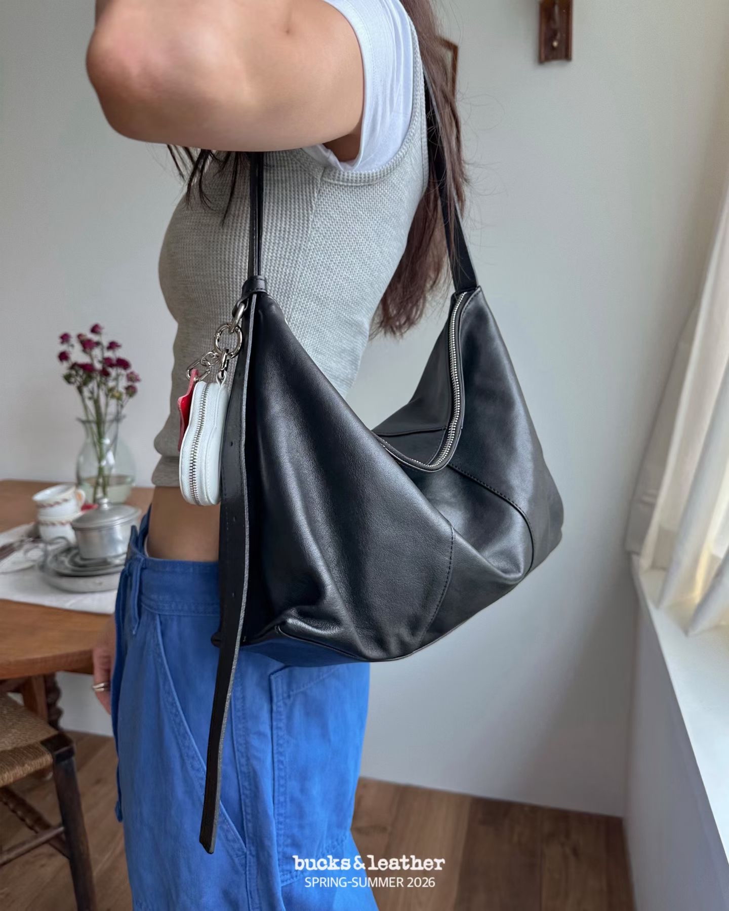 【26SS 】預訂_Corner Bag By Bucks & leather