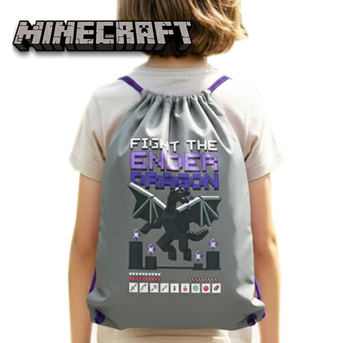 【⭐訂購⭐】🇯🇵日本直送 🌀#Minecraft 索繩背包［4款選］🌀[PLBD-0042] [260305]