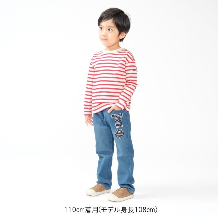 🆕【⭐訂購⭐】🌀 🇯🇵 日本直送 貼布 彈性 直筒版型 牛仔長褲🌀 [ELIA-0172] [261023]