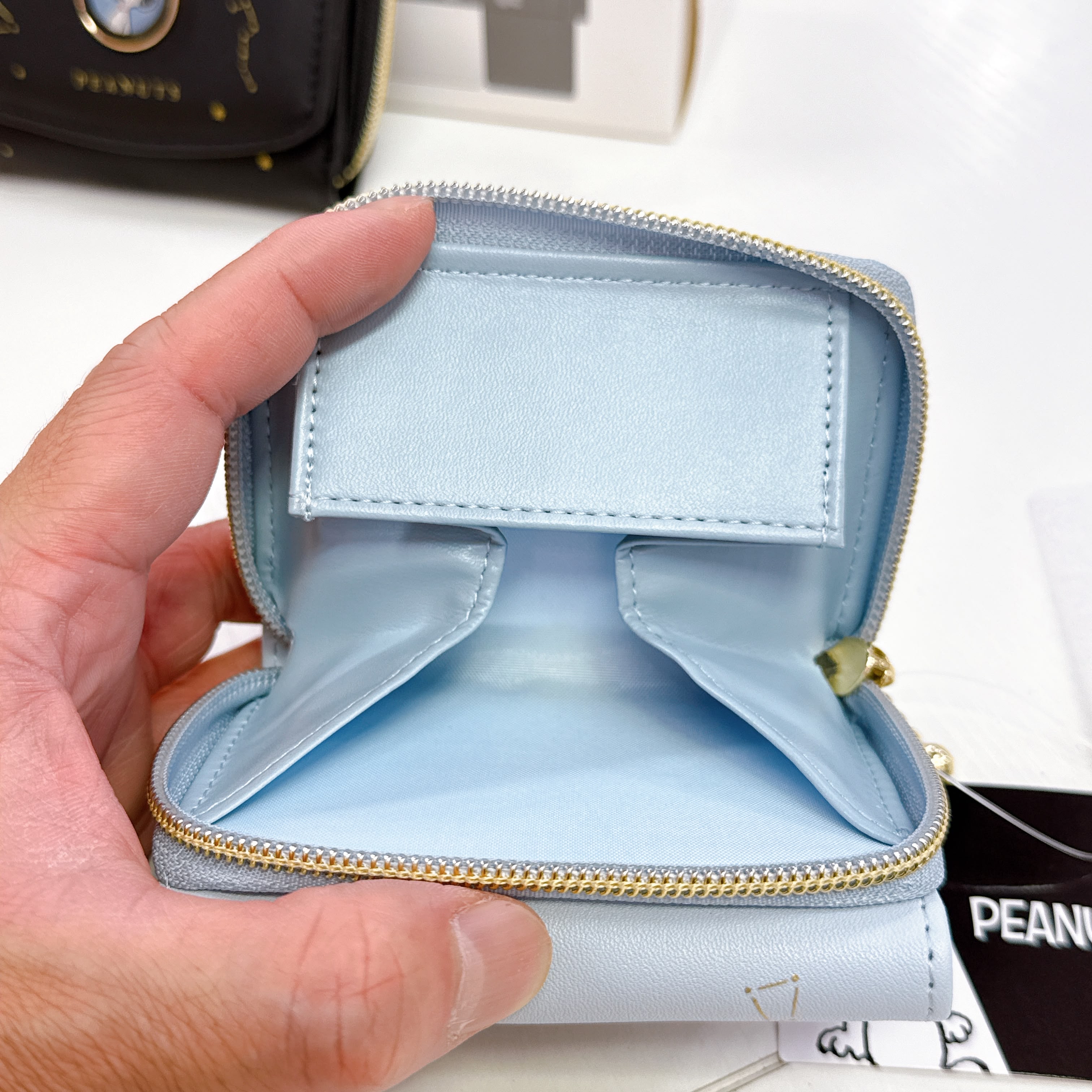 日本直送Snoopy新款銀包斜線卡套