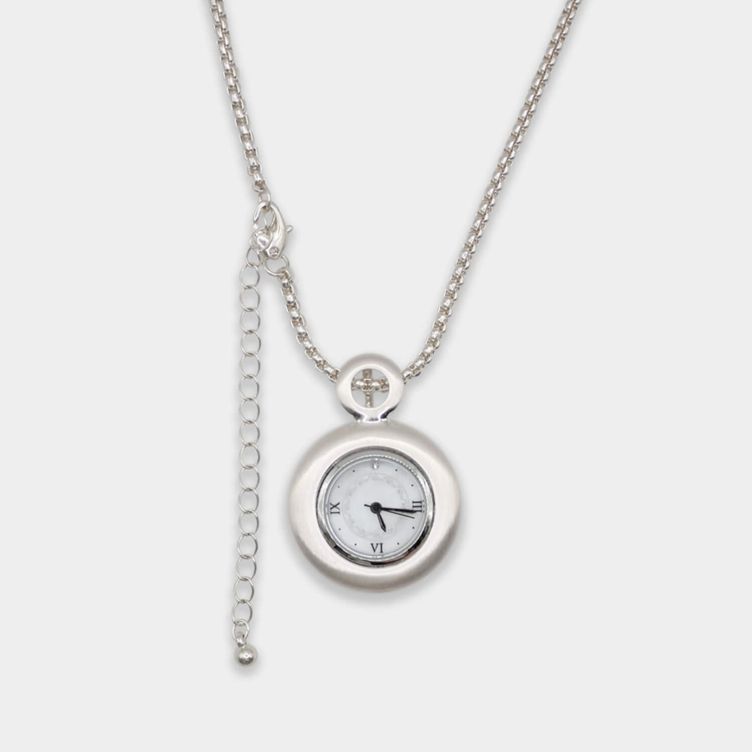 🇰🇷訂購｜GRUMPY｜Muted White Time Necklace 