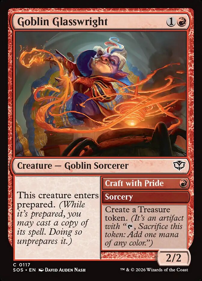 [EN] Goblin Glasswright // Craft with Pride [SOS-117] C
