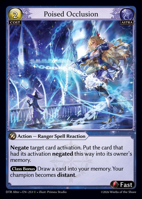 Poised Occlusion / DTR-Alter-253 (U)