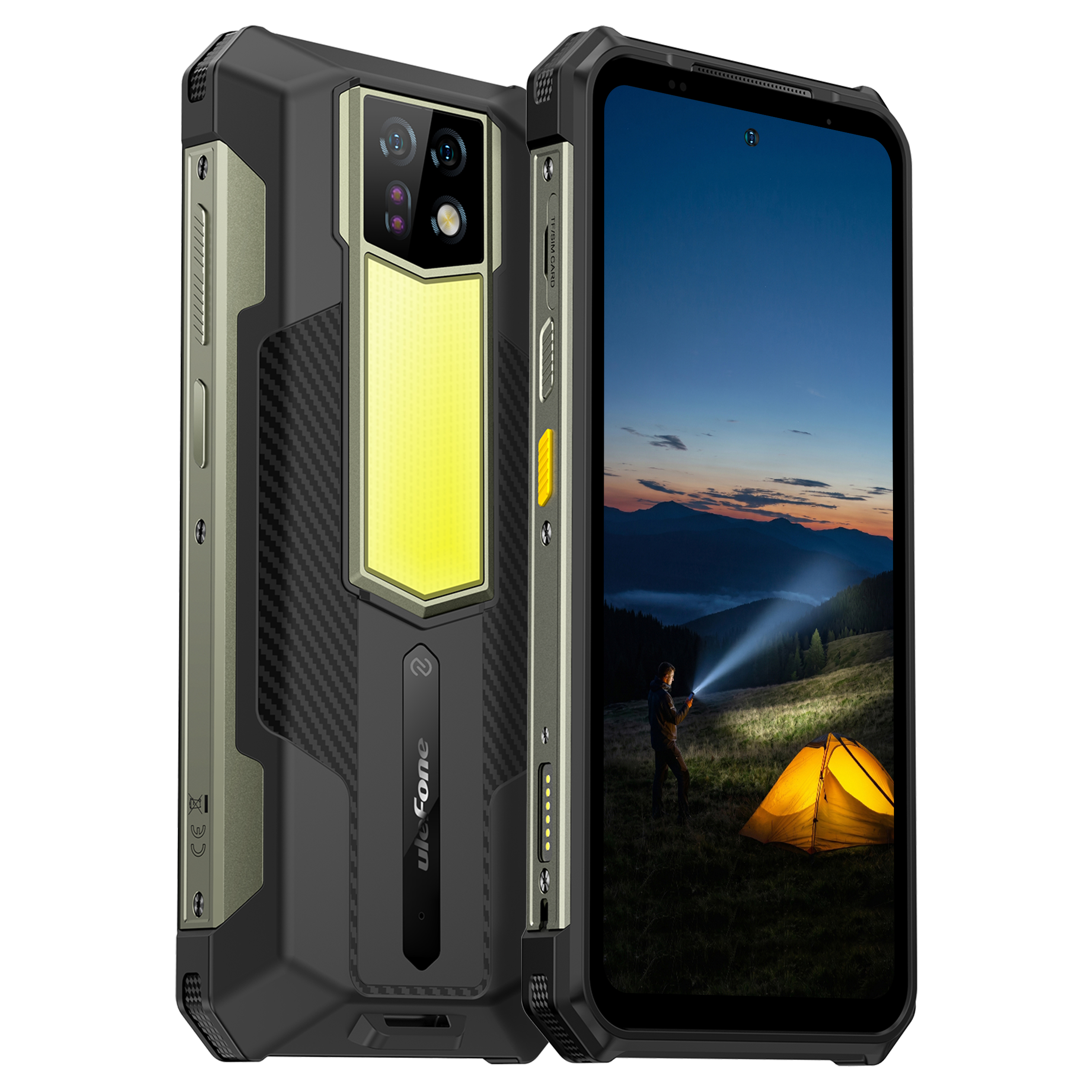 Ulefone Armor 24 Pro | 6.78吋 120Hz 22000mAh 夜視 1000流明露營燈 eSIM 三卡槽 三防手機