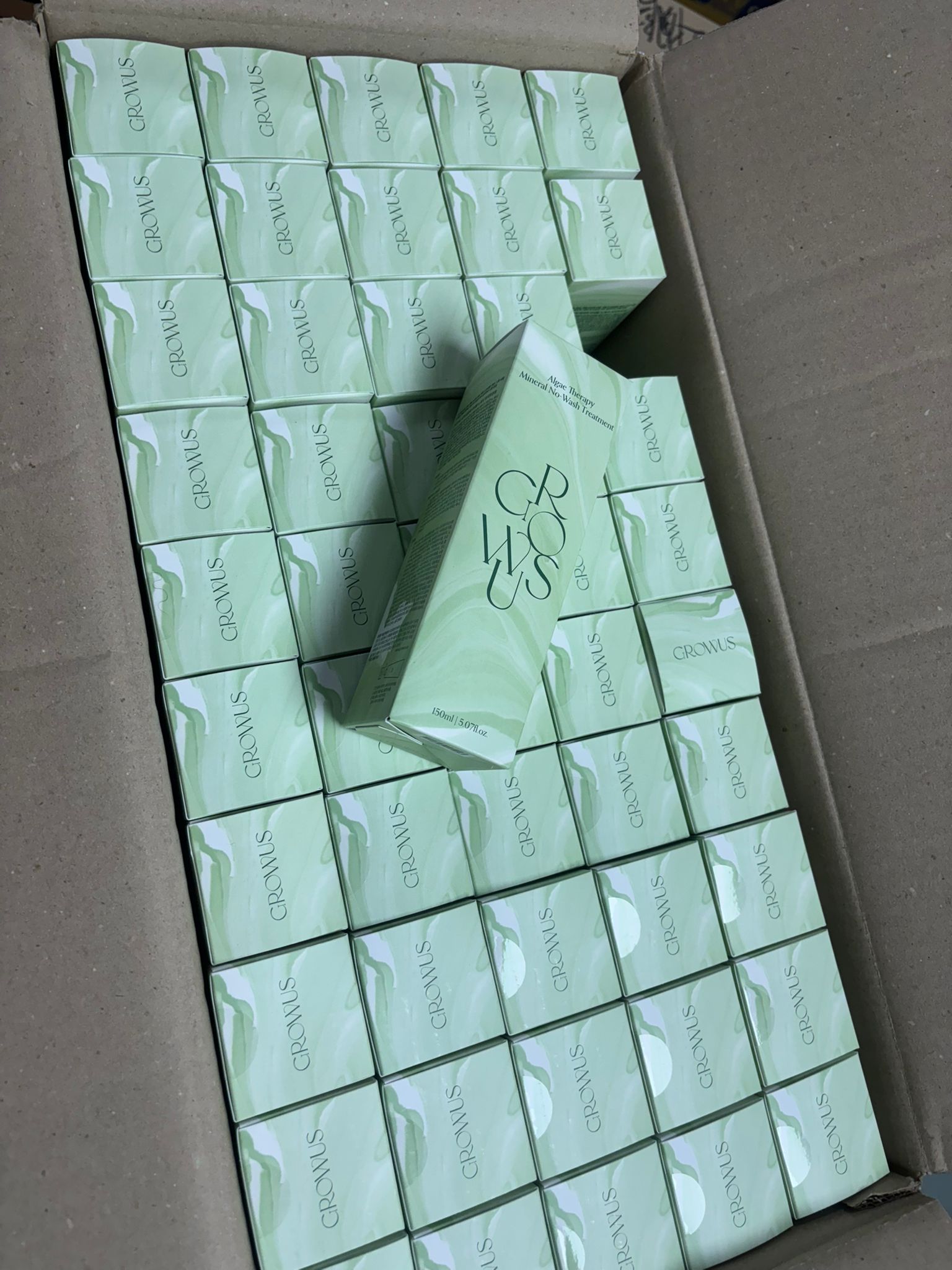 💥💥 [新品上市] GROWUS 海藻礦物免沖洗修護髮膜150ml