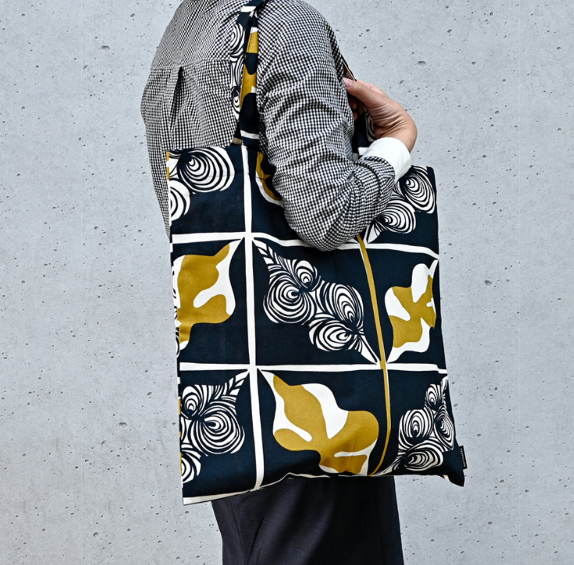 Marimekko Tote Bag  Rukinlapa Tote Bag 