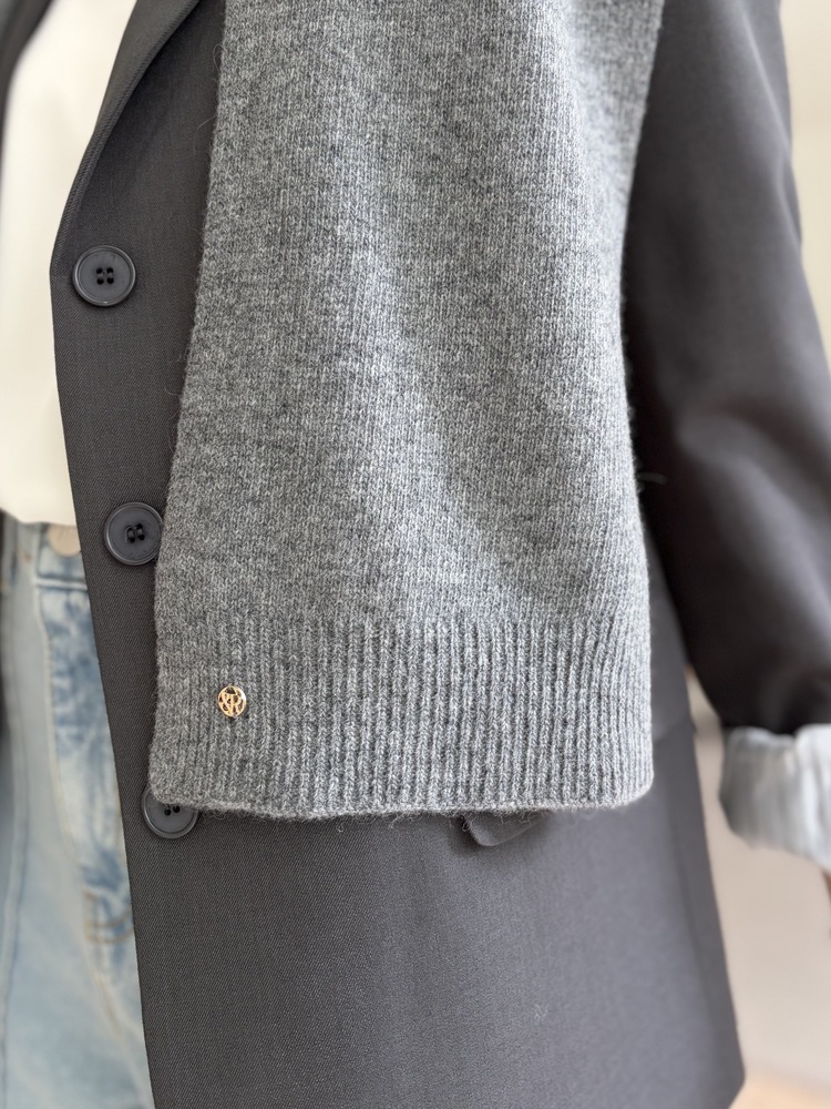 Woolen Knit Cape (3 color)