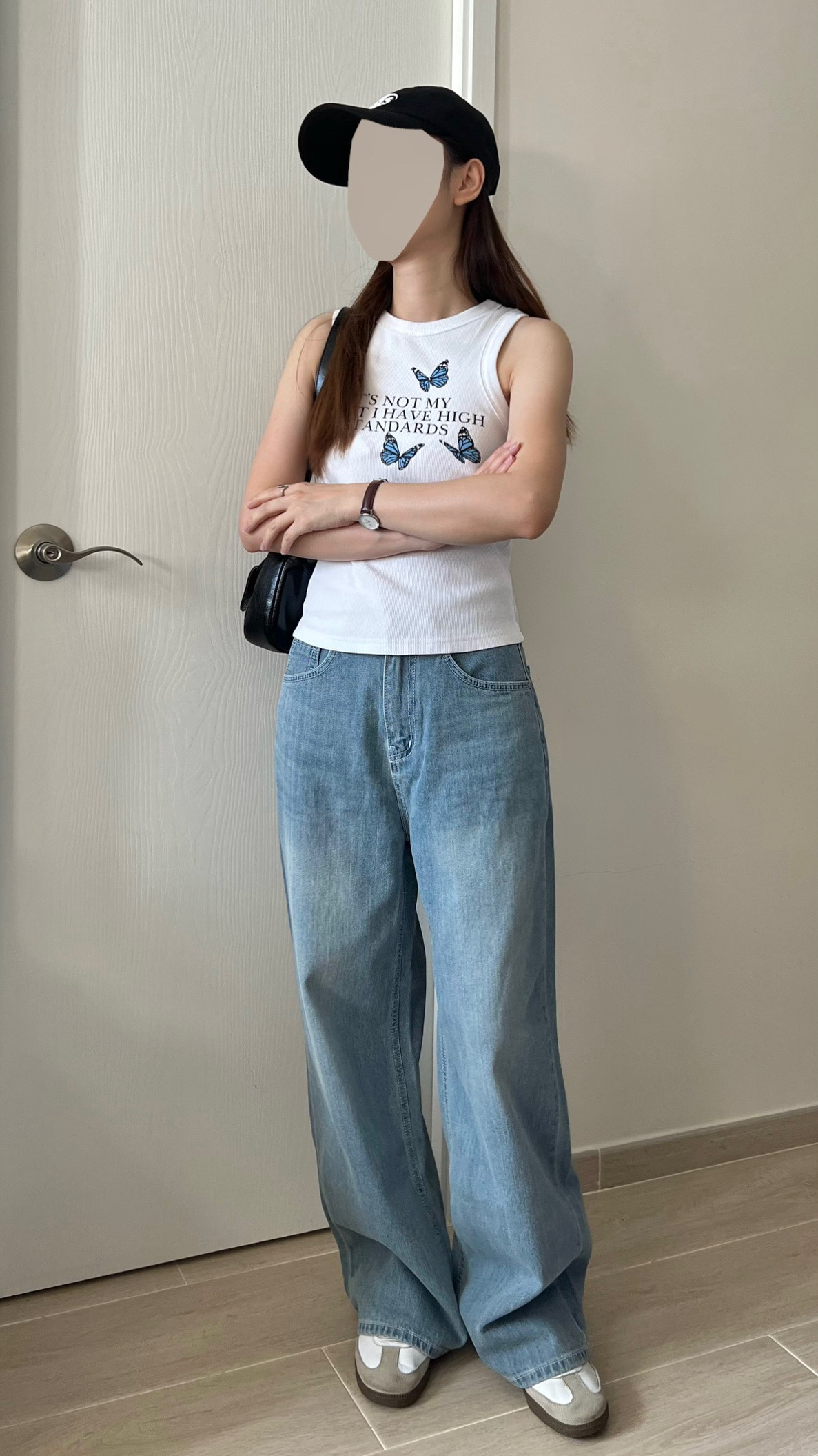 Y2K韓妹蝴蝶背心 現貨