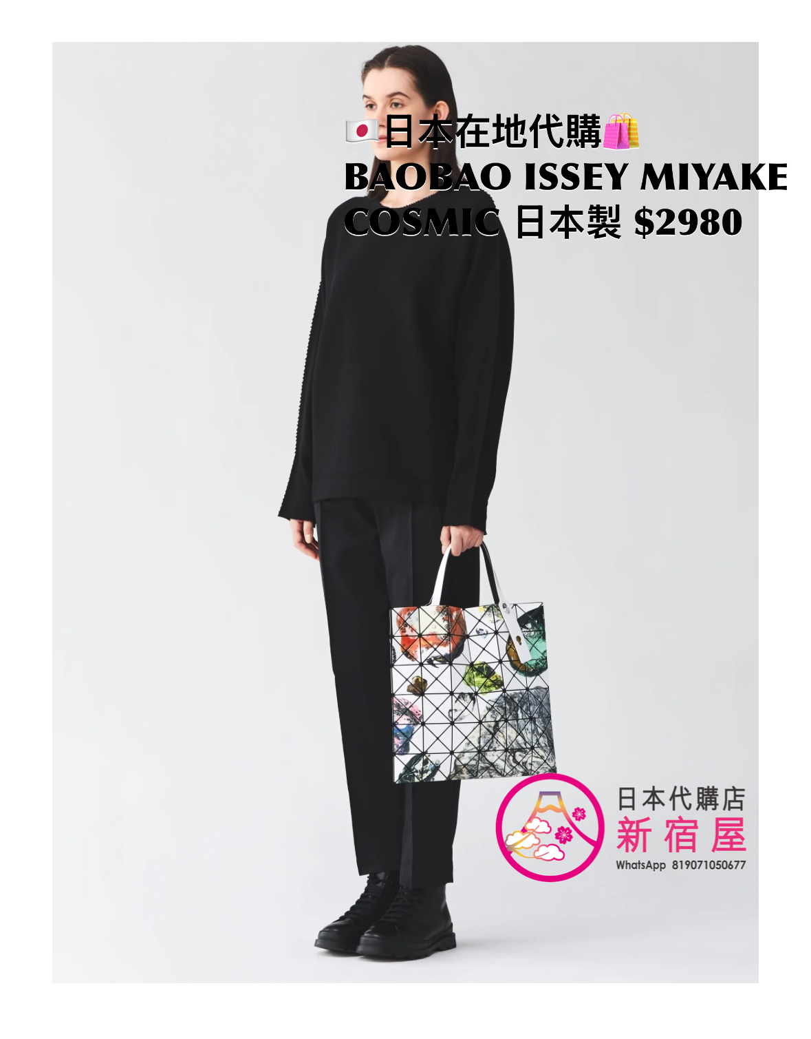BAOBAO ISSEY MIYAKE 6x6 COSMIC