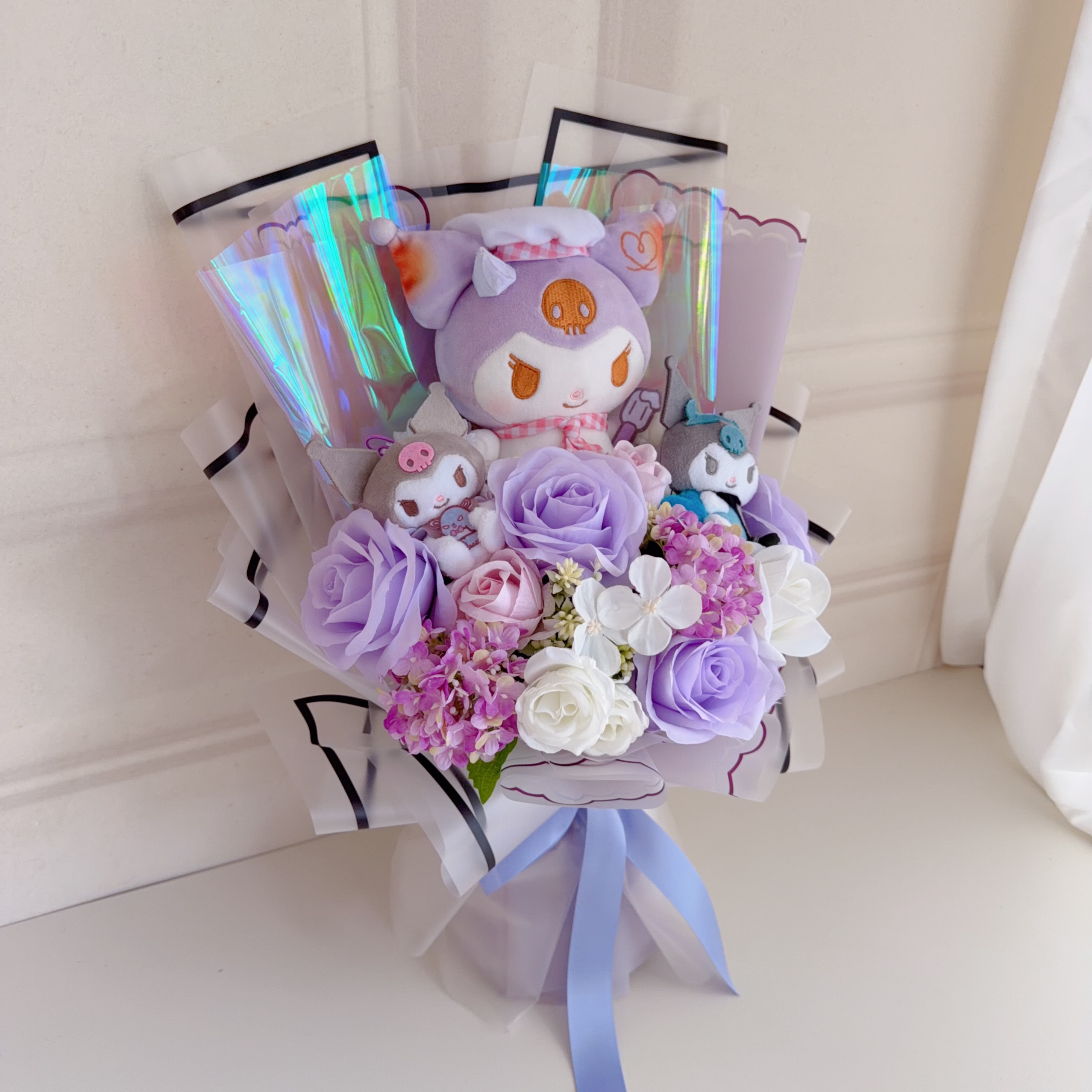 (現貨)kuromi公仔花