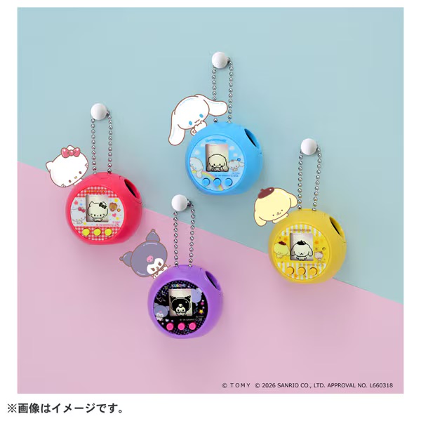 預訂 | 日本版 Sanrio × Punirunes 電子寵物觸摸互動遊戲機