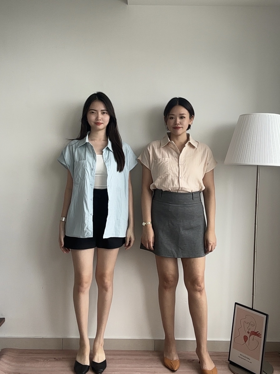 T4333 Oversized Linen Shirt - 4 Colors 