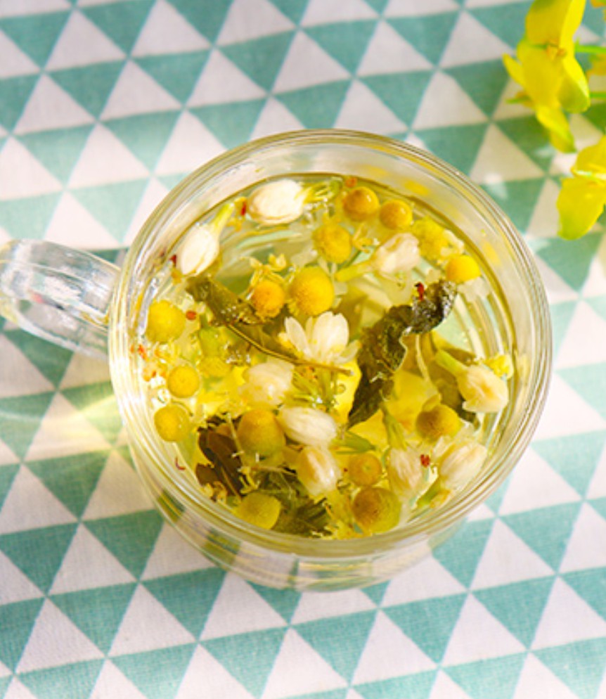 TEA002 茉莉桂花百合玫瑰花助眠茶(五花怡神助眠) (5包裝)