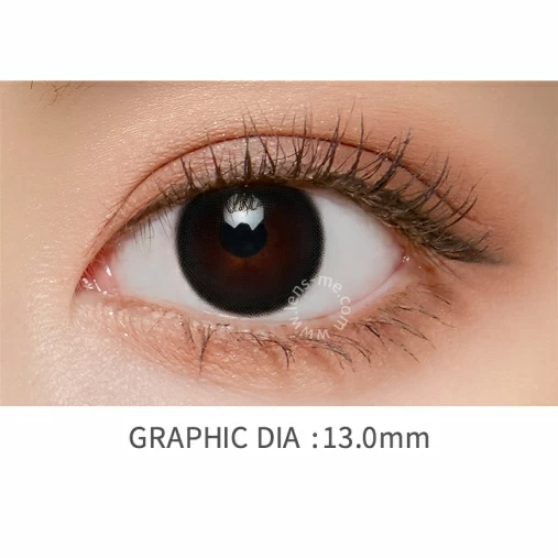 LENSME - Holoris Asianfit Black (1month)