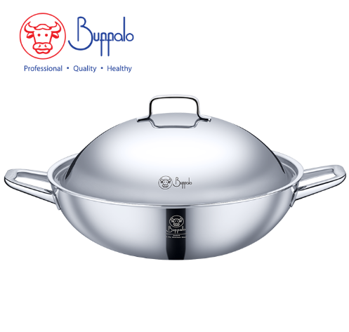 752436A/不鏽鋼五層鑊連蓋 316 / 36cm