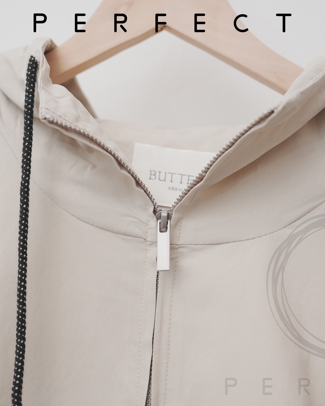 J0027_動感文青拉鍊外套 (溫文卡其色）