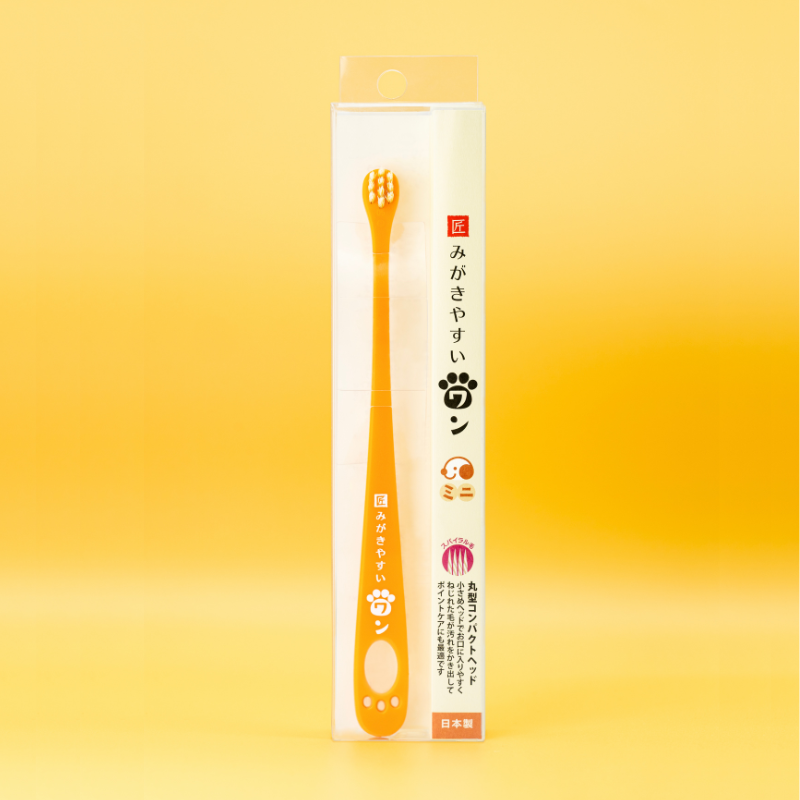 Easy to brush dog🇯🇵螺旋方形刷毛寵物牙刷 (迷你款)