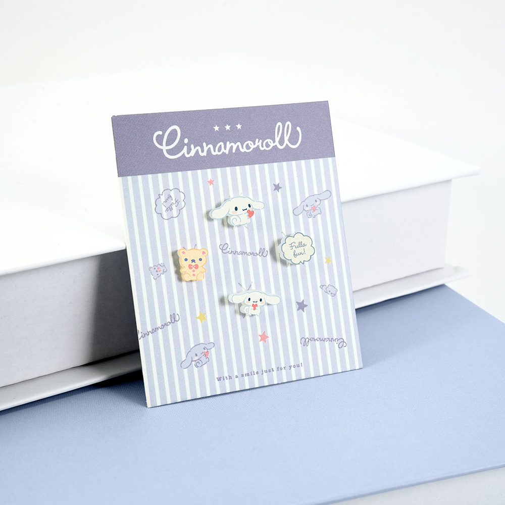 📦訂購 台灣限定 三麗鷗SanrioＸSTORY 故事銀飾 Cinnamoroll 系列 玉桂狗造型耳環