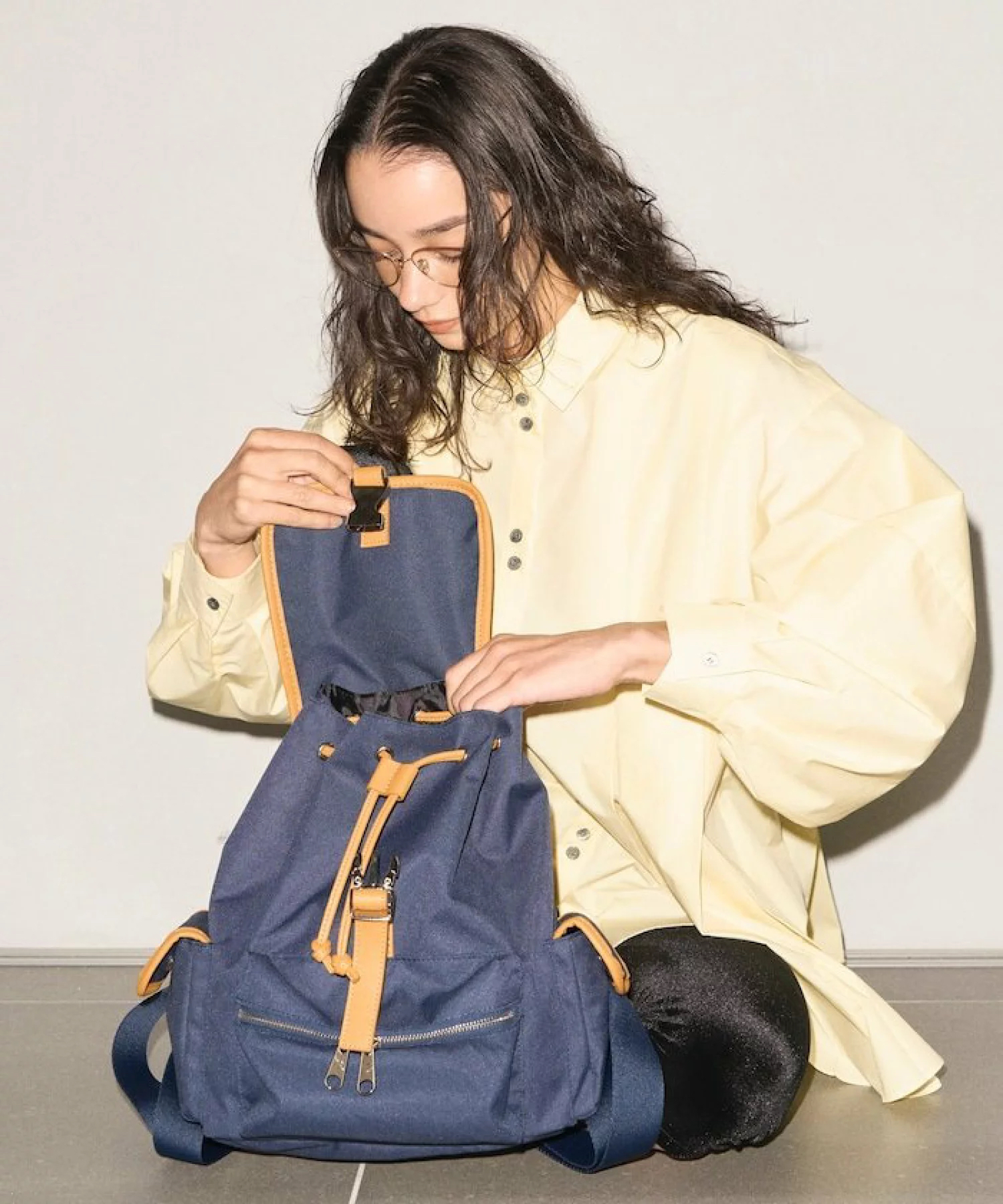 日本預訂📍日本限定Outdoor復古風索繩背囊 不包郵 2026年5月中旬出貨