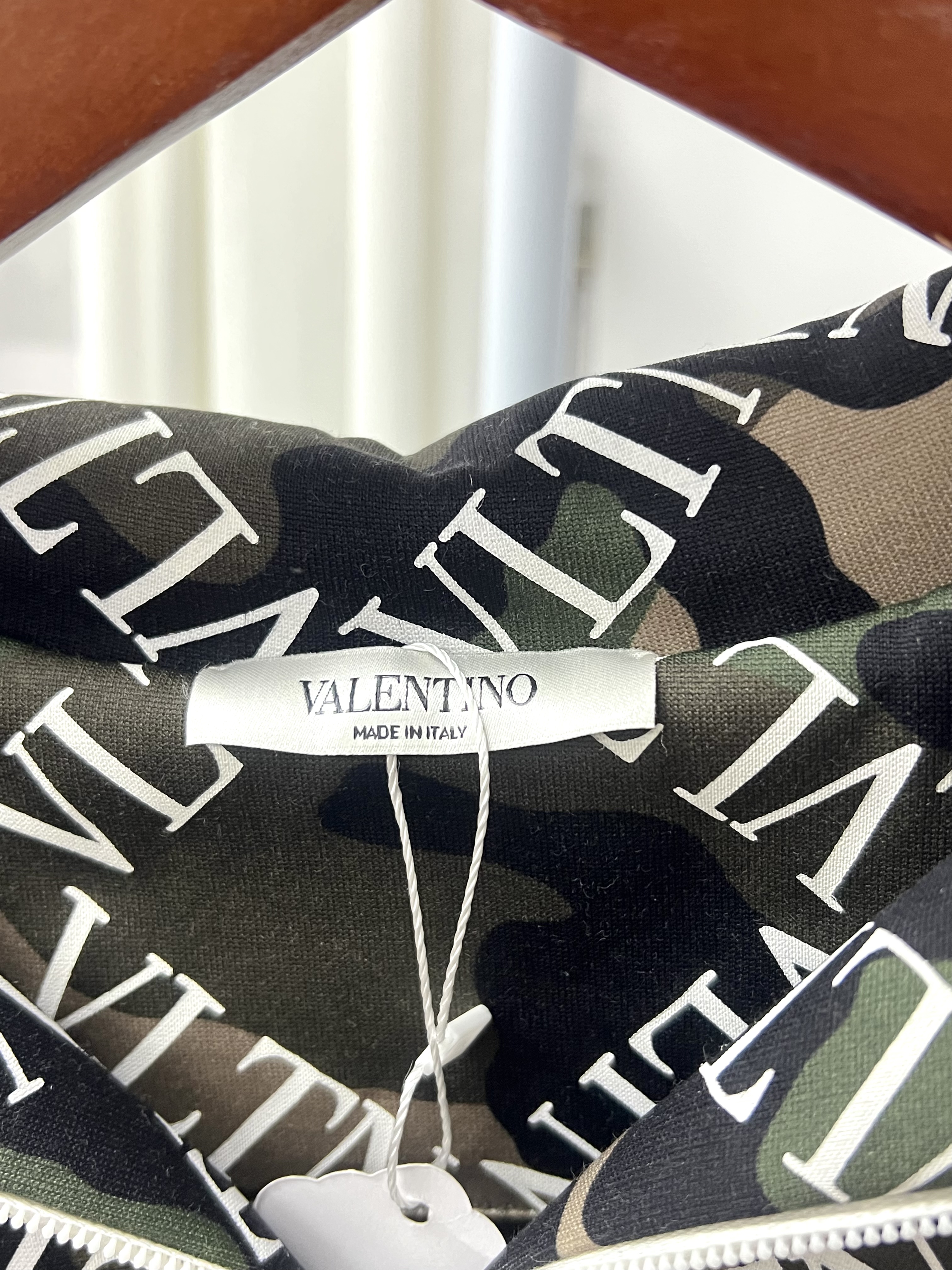 Pre-Owned VALENTINO VItn Camo Bomber Jacket / Product Code: 26051902