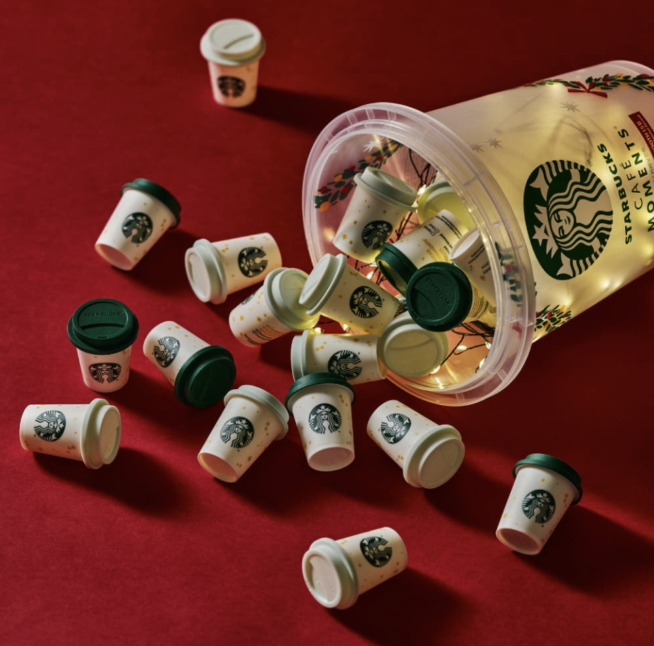 聖誕限定｜韓國 Starbucks 星巴克 即沖咖啡 迷你杯 30入裝｜Starbucks Cafe Moment Holiday