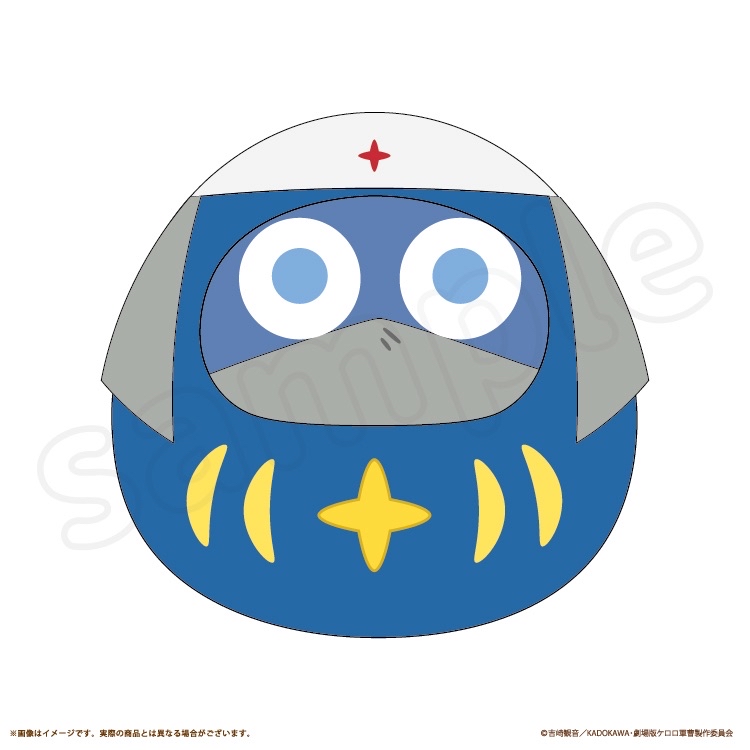 日本預訂📍日本Keroro得意達摩造型公仔