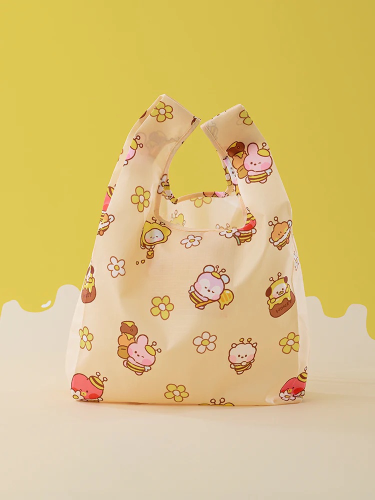 📦訂購 韓國代購 Line Friends BT21minini MARKET BAG (HONEY BEE) 購物袋