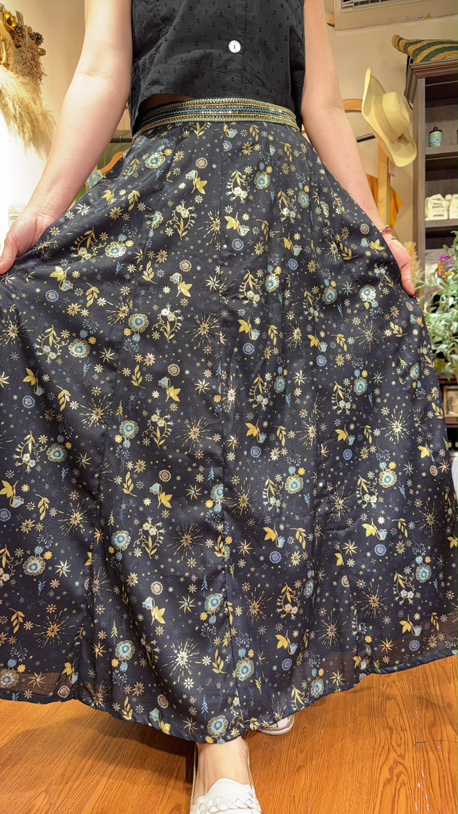 3158 Tarrot Foil Stamping Skirt