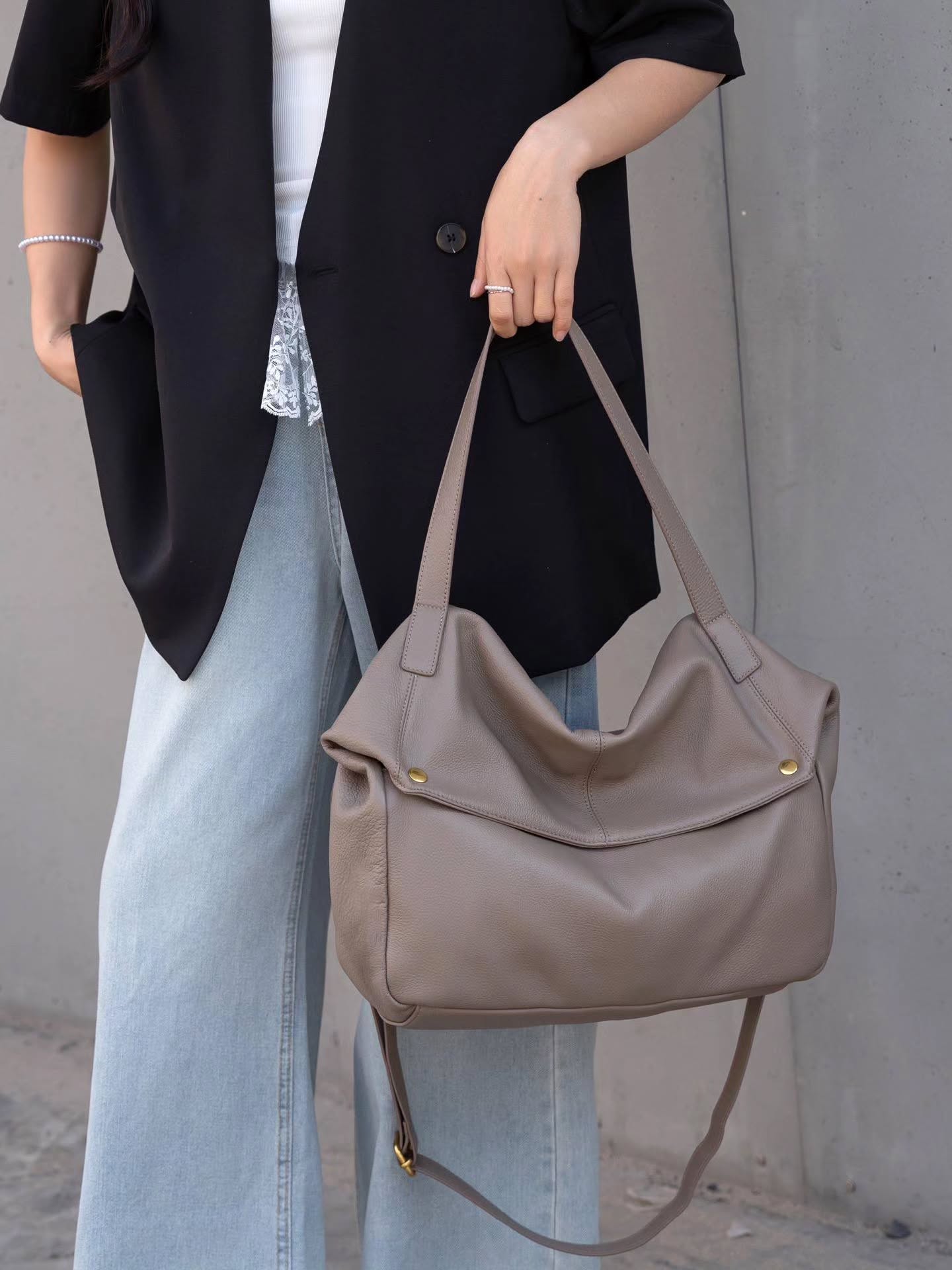 7007# 🆕慵懒风大容量托特包🇨🇳