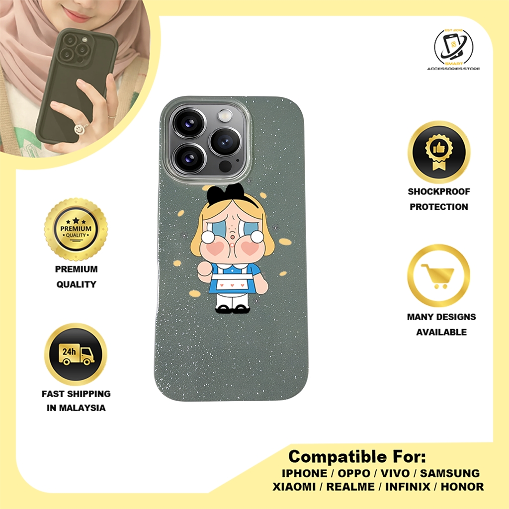 BLING CASE PHONE FOR IPHONE - DESIGN CRYBABY B