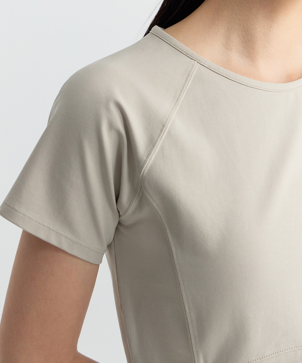 預購_FFWFTS136 Banda Light Line Crop Cover-up