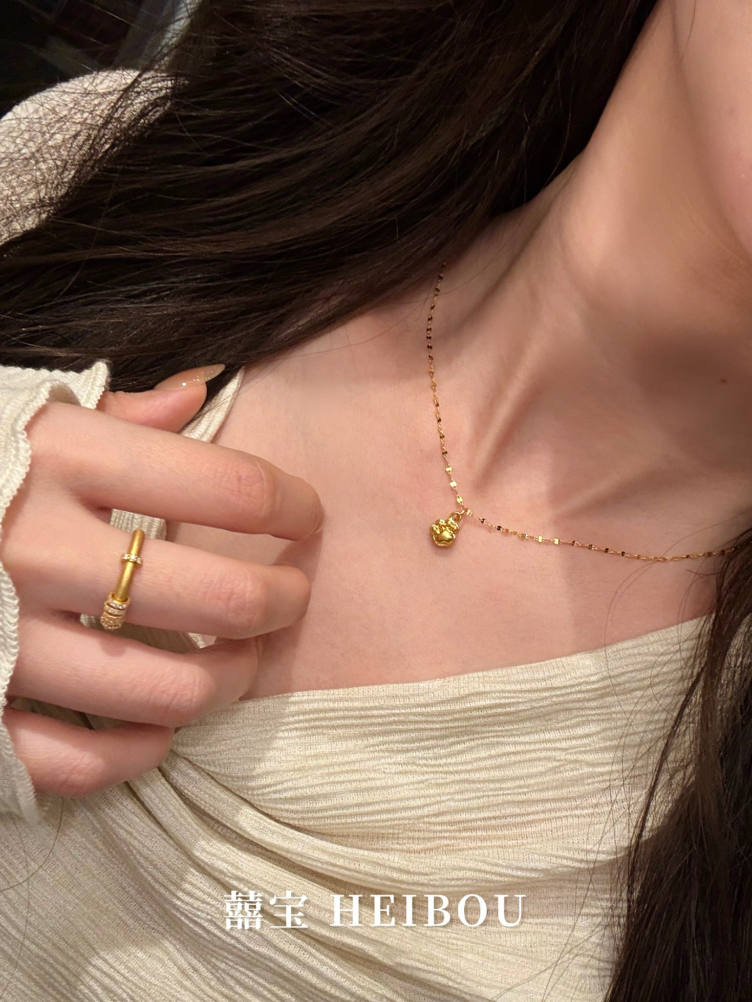 【无氢款】小猫爪-吊坠