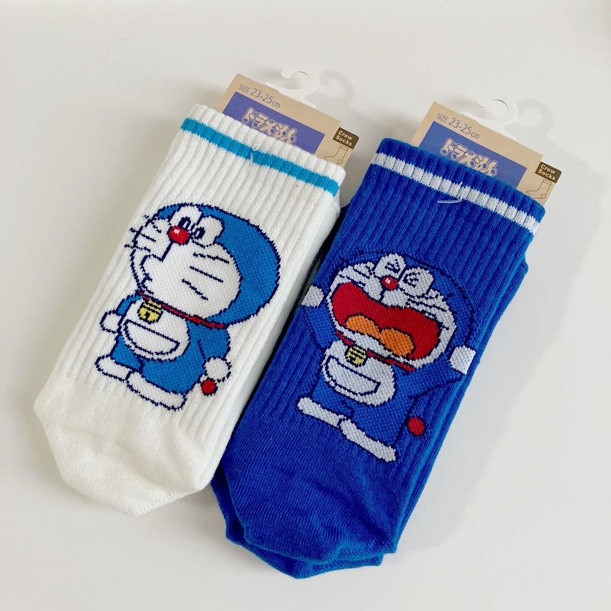 哆啦A夢襪- 白色