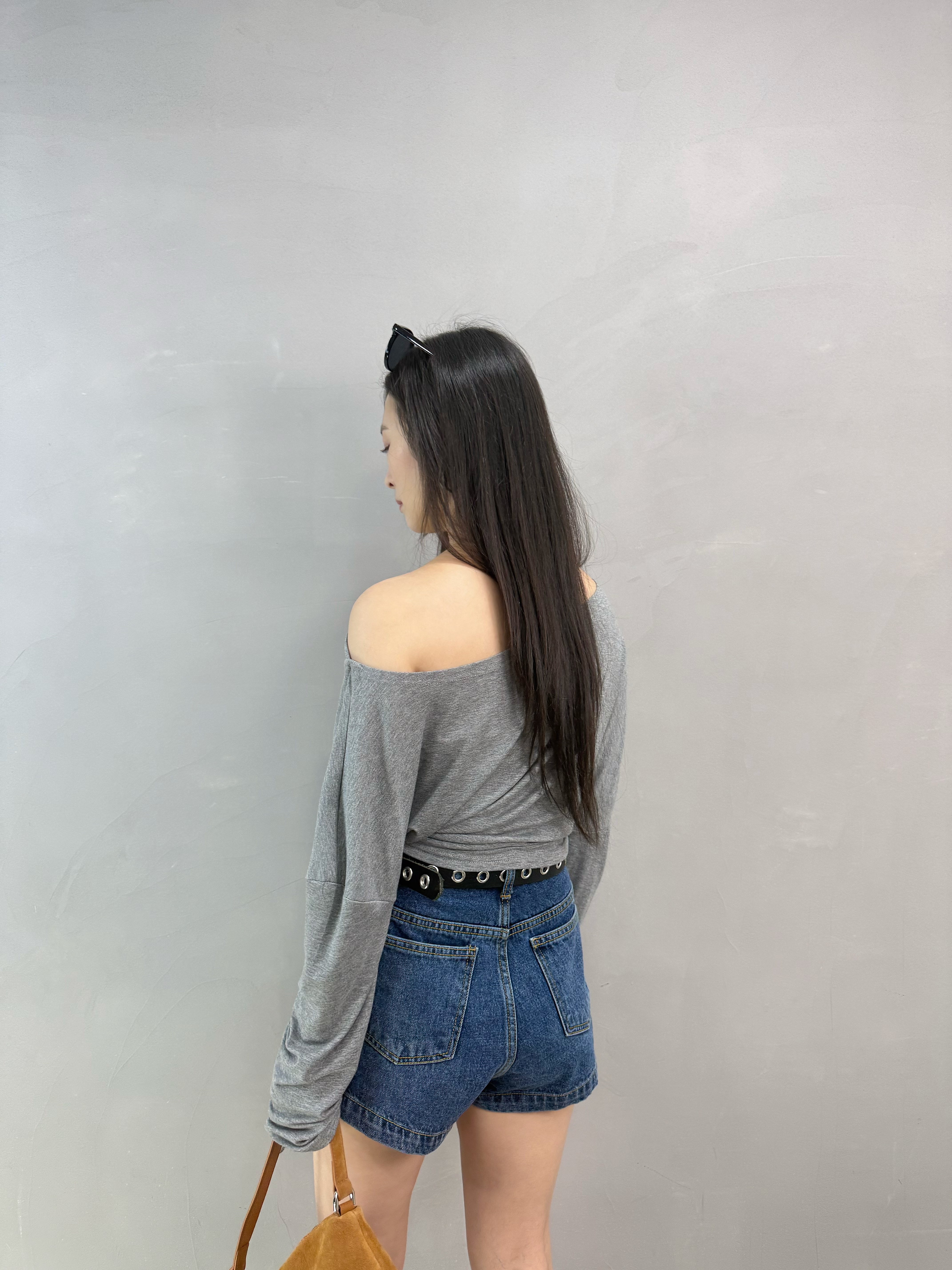 G06 斜帶綁腰Top