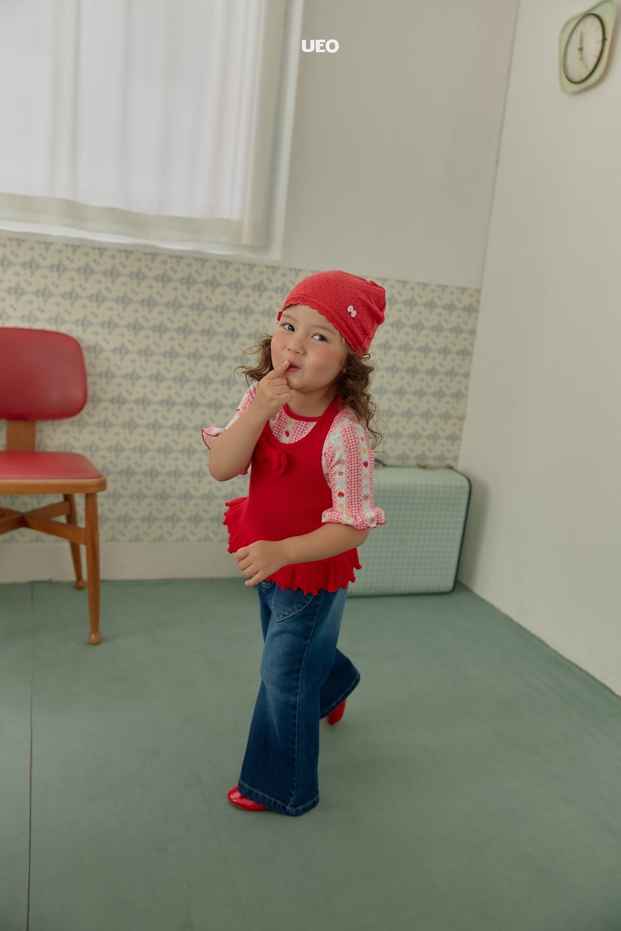 Girls | Bear Frill T-shirt