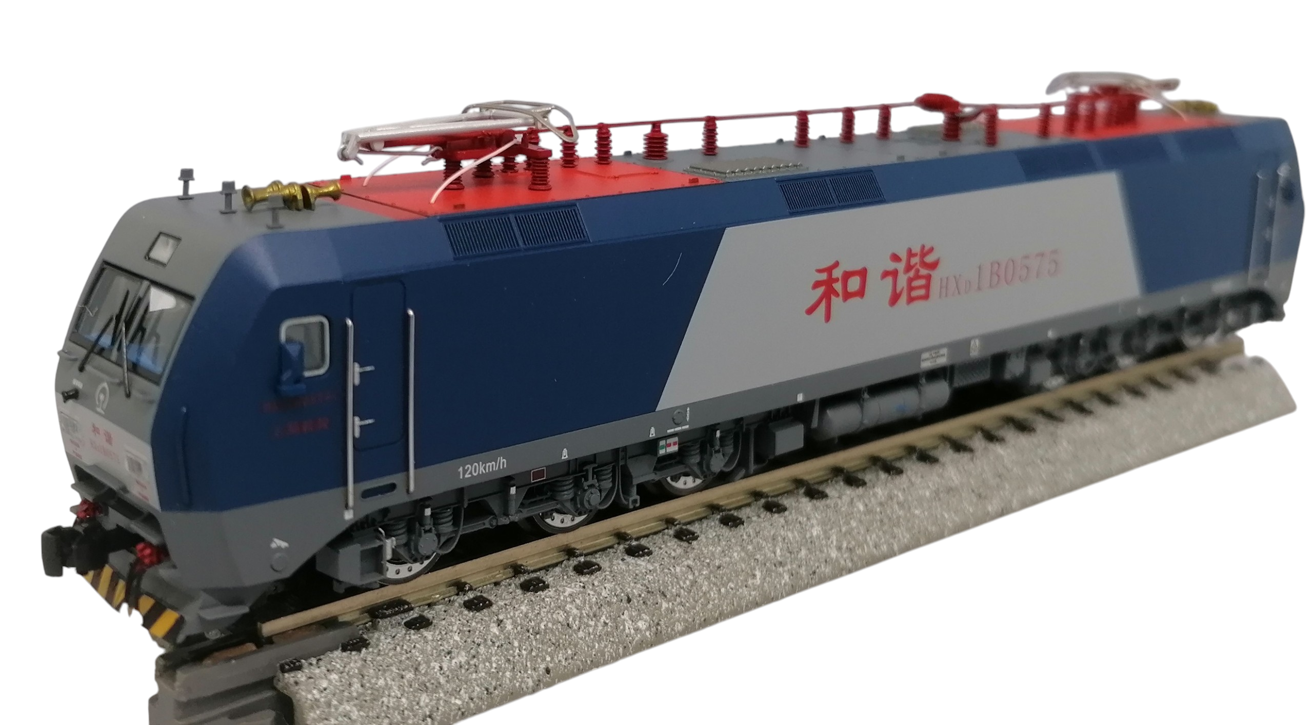 HXD1B中國長鳴N比例和諧電1B火車模型