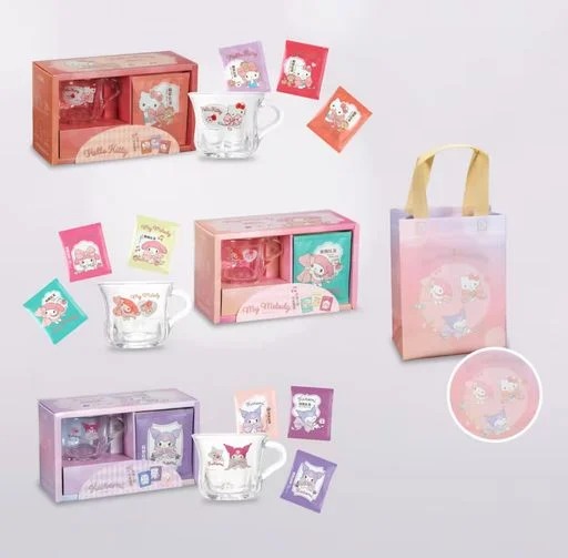 $135套。2套起$ 130套。台灣直送預訂 SanrioX沐月經典紅茶系列禮盒(Classic Black Tea)