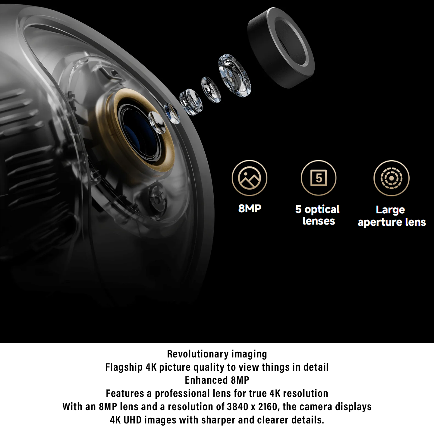 Xiaomi 4K C700 AI Smart Camera HDR (BHR9634MY)