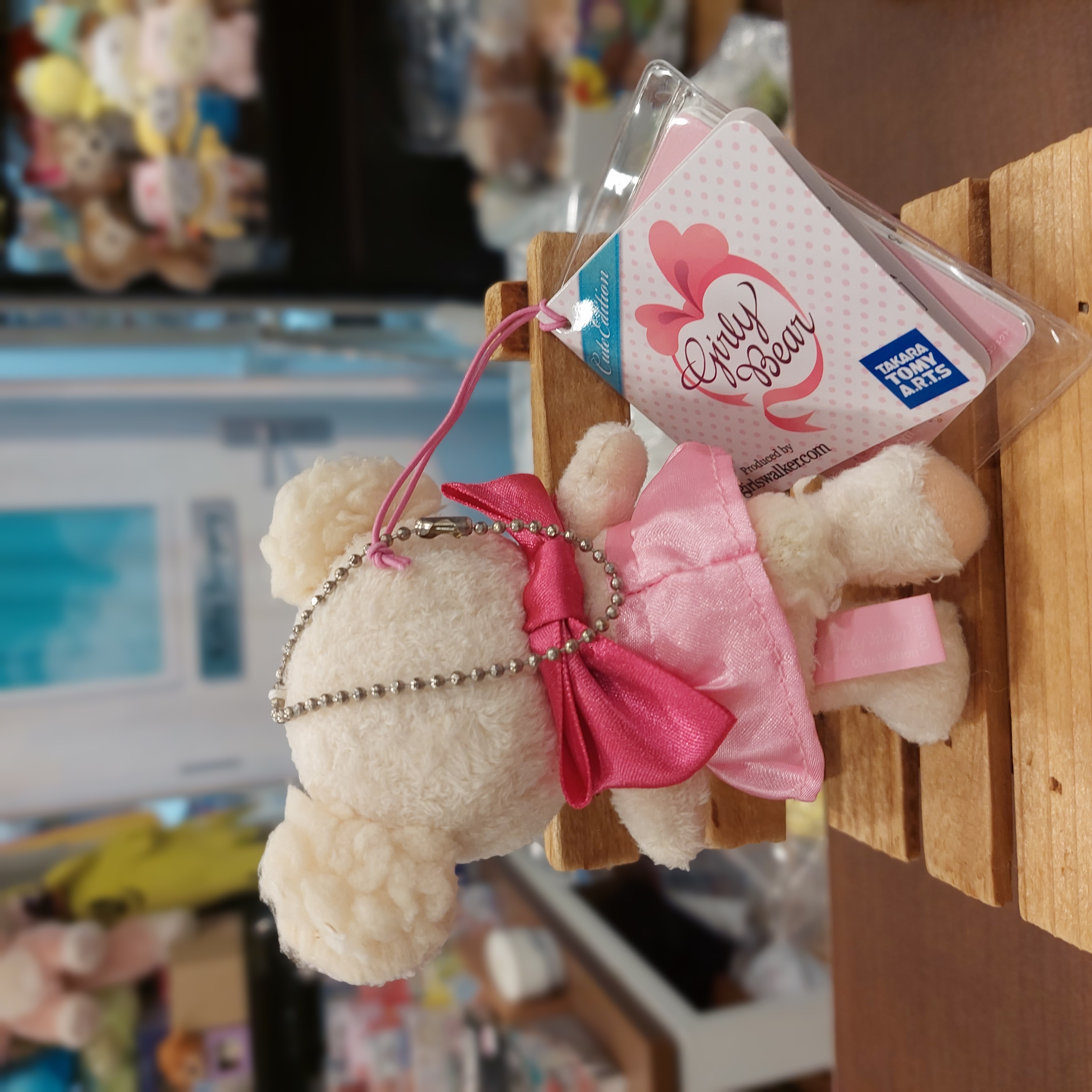 原裝日本 Tomy Girly Bear 熊仔吊飾