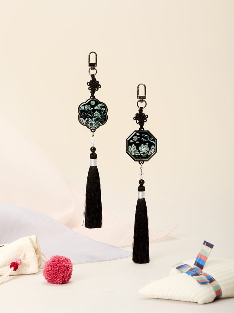 📦訂購 韓國代購 LINE FRIENDS minini Mother-of-Pearl NORIGAE CHARM (K-SOUVENIR) 珍珠母貝掛飾