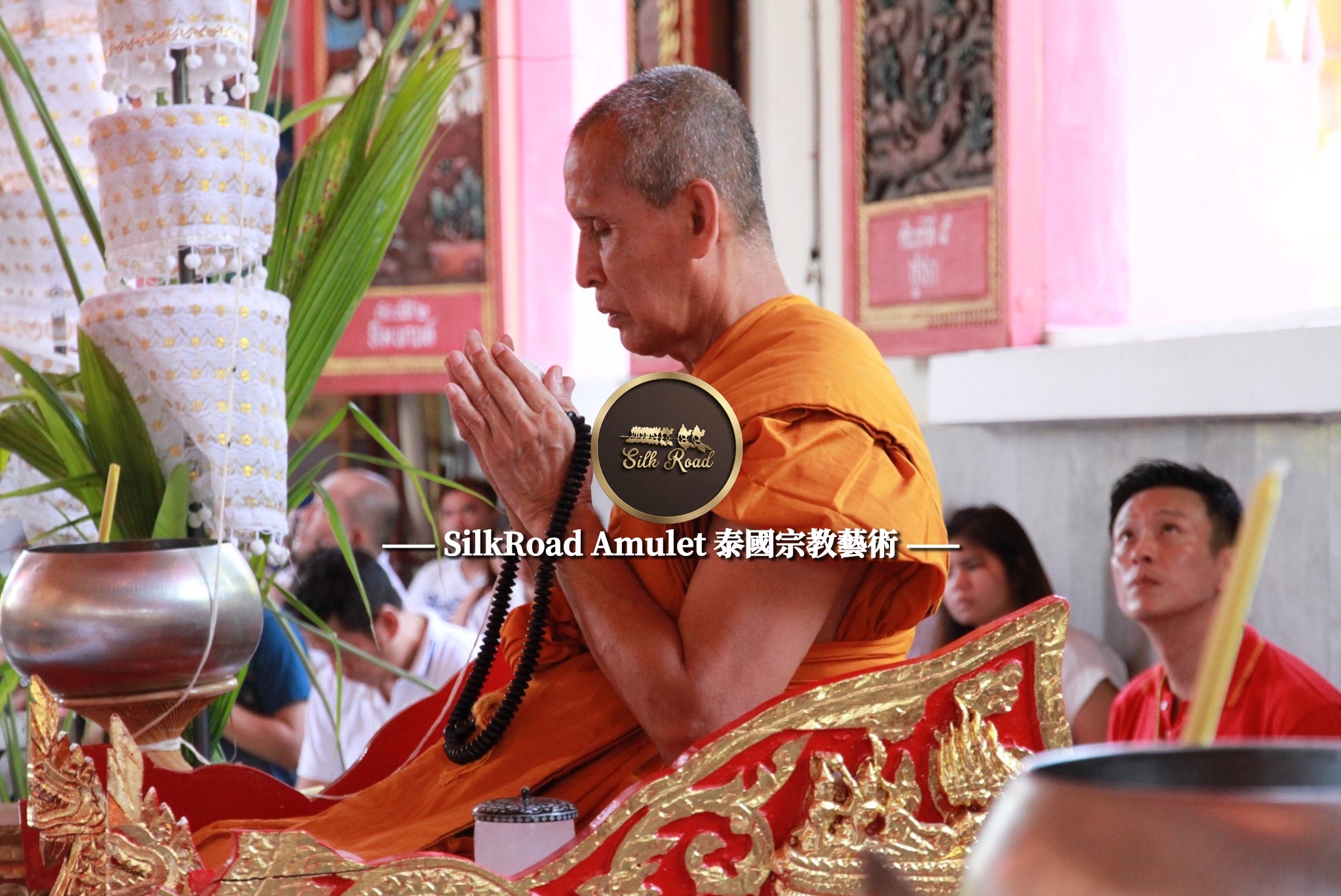 龍婆壯  佛曆2558  拉胡天神賜予財富｜藍叻純金、銀符管特別版本｜僅製108尊｜附原裝廟盒｜光學級高透防水殼