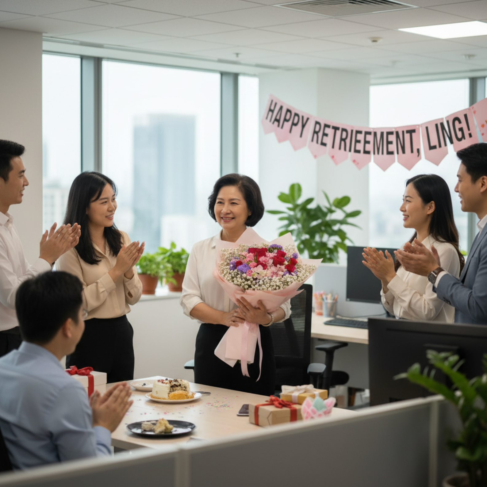 👉🏻鮮👈🏻Full of Love 系列｜粉色繡球丨桃紅玫瑰 9支丨情人節花束丨玫瑰花束丨將軍澳花店丨觀塘花店丨榮休花束丨母親節花束丨