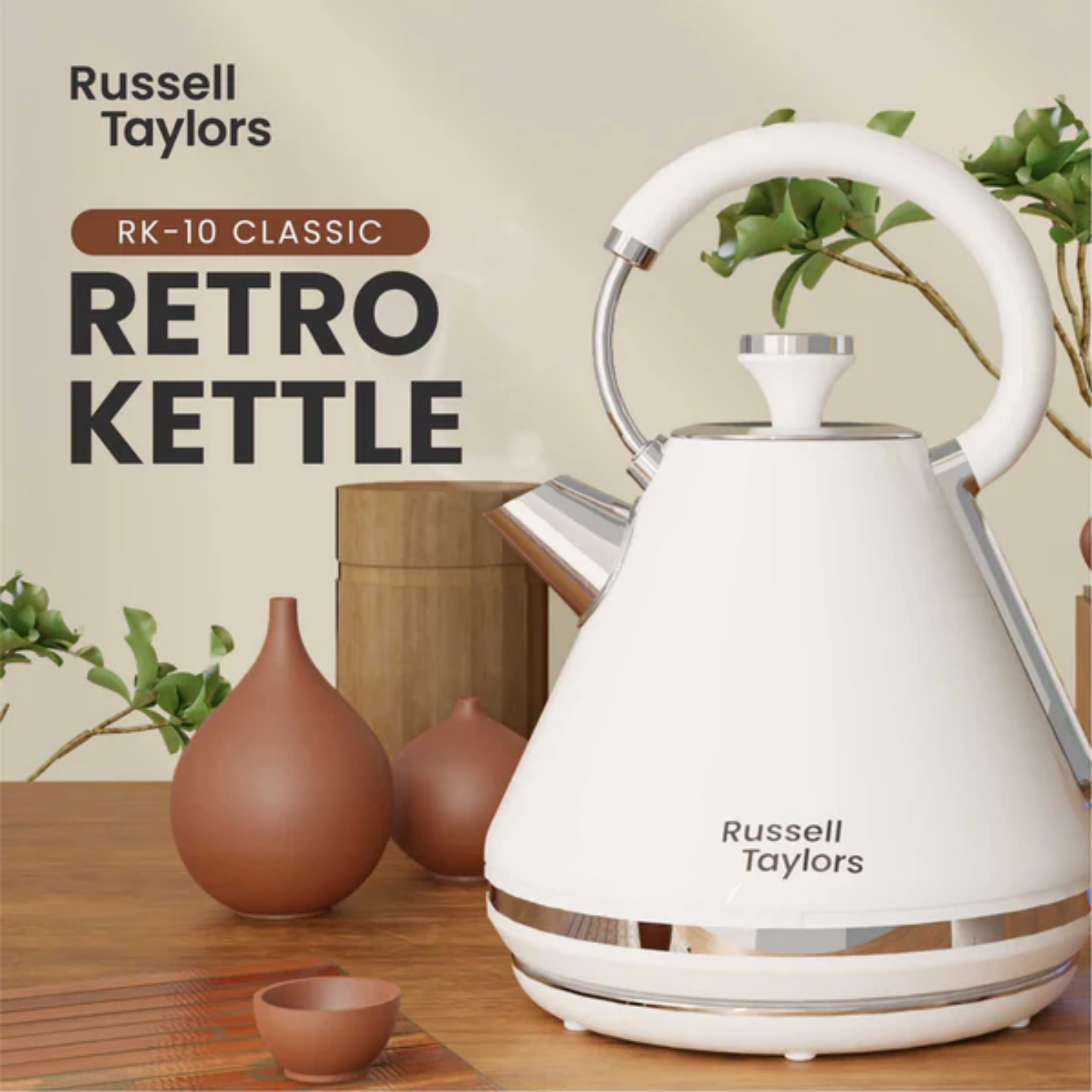 Russell Taylors 1.7L Speedboil Retro Kettle (RK-10)