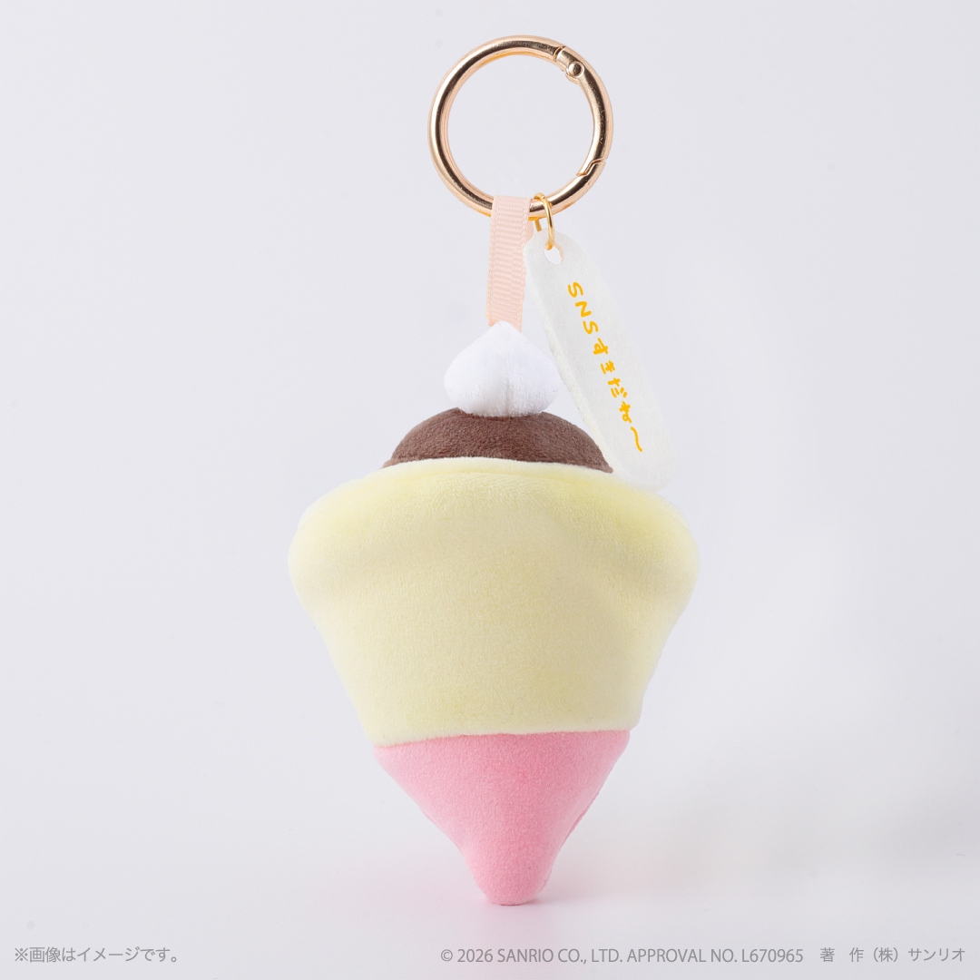 🌸 【預訂】可麗餅 公仔掛飾 - Everyday Gudetama