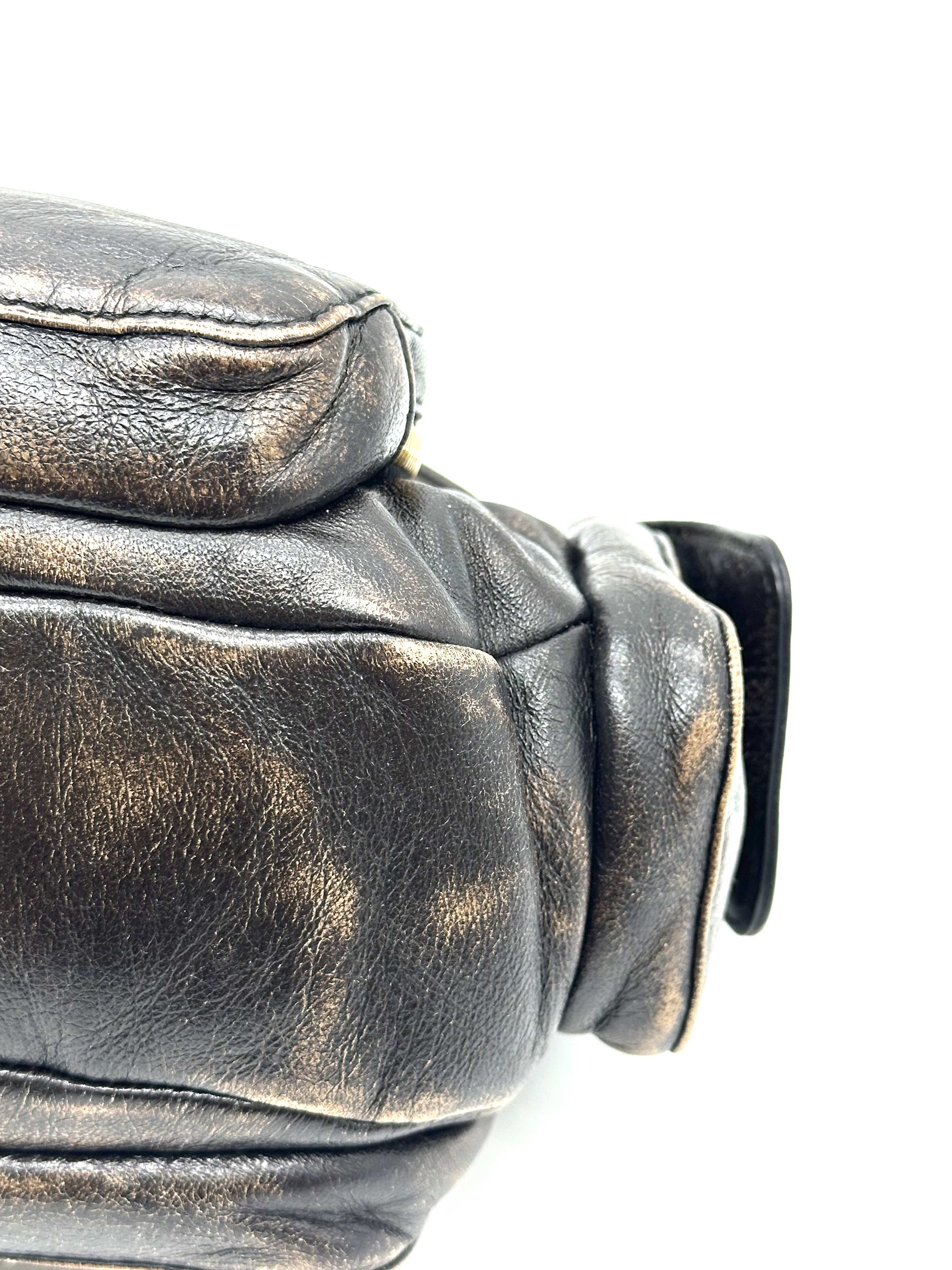 Pre-Owned MIU MIU Nappa Leather Pocket Bag / Product Code: 26042108