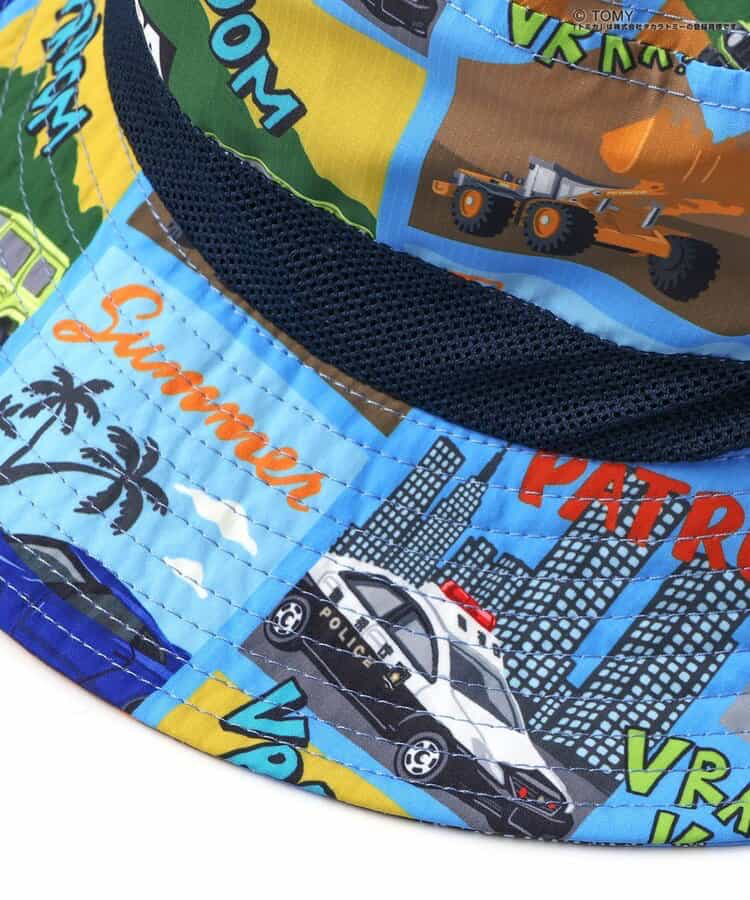 🇯🇵預訂 日本直送🇯🇵Breeze x Tomica系列兩色車車滿印水陸兩用戶外遮陽帽