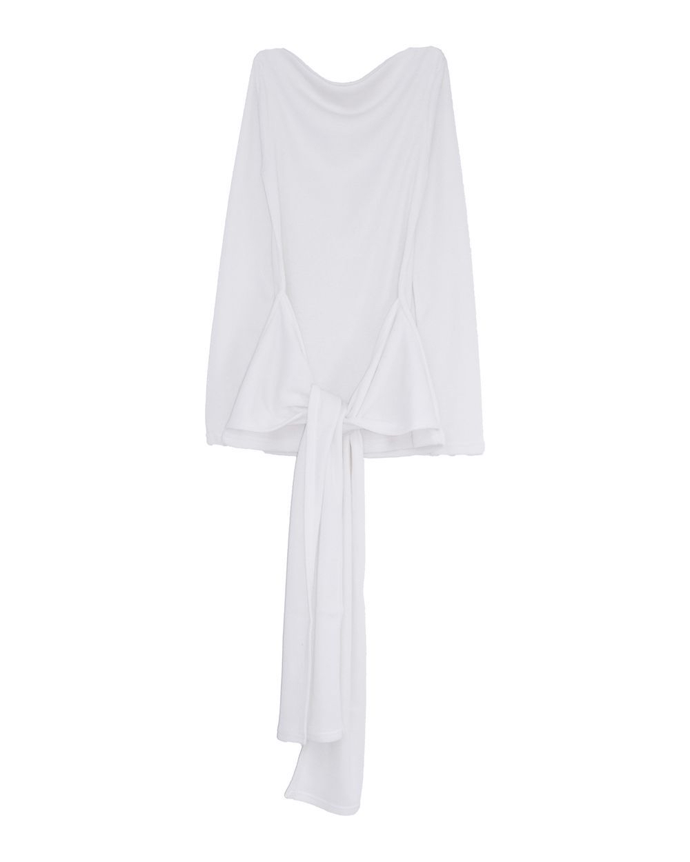 Off-Shoulder Tie-Waist Top